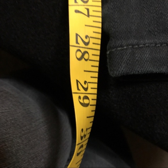 Chicos Platinum Black Denim Jeans Women Sz2 Short - Picture 7 of 8